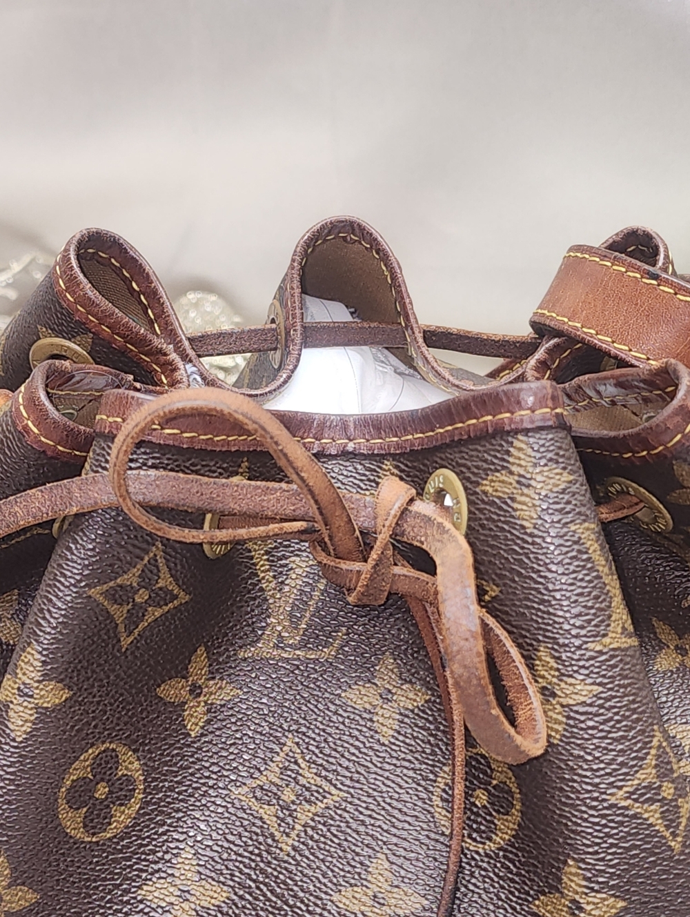 Authentic Louis VuittonMonogram Petit Noe With COA and Dust Bag - Picture 13 of 17